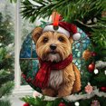 thumbnail image 2 of Norwich Terrier Dog 16 Christmas Ornament, Christmas Decoration Gift, Special Keepsake for Mother, Romantic Valentine Decoration, Seasonal Festival Keepsake, Keepsake 2025, 2 of 5