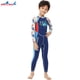 thumbnail image 4 of Niños con traje de baño de una pieza dinosaurio traje de baño chicas con traje de snorkel juego de snorkel regalos niño neopreno surf de neopreno traje de baño M 2mm seitruly OD003647-02, 4 of 7