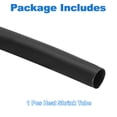 thumbnail image 3 of Uxcell 9.84 ft 4:1 Ratio Heat Shrink Tubing, 0.31" ID Wire Heat Shrink Tube, Waterproof Tubing Adhesive Shrinkable Wire Wrap Tube for Cable Sealing, Black, 3 of 7