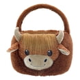 thumbnail image 1 of Way To Celebrate Easter Plush Jumbo Easter Basket, Cow, 1 of 5