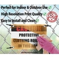 thumbnail image 3 of PROTECTIVE CLOTHING REQUIRED IN THIS AREA | Warning Notice Caution Danger 3mm PVC Sign, 3 of 4