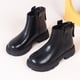 thumbnail image 5 of Botas Martin para niña, otoño e invierno, botas individuales para niña, botas de cuero con forro polar para niña, botas cortas de algodón para bebé, 5 of 5