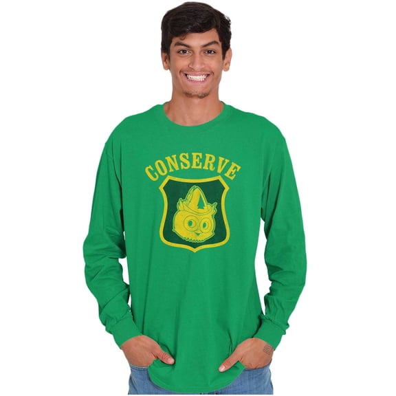 Woodsy Owl Cute United States Forest Long Sleeve TShirt Men Women Brisco Brands S