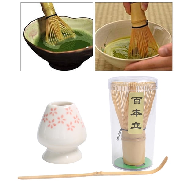 de es de Té Matcha de Japonés Todo en un, para Del Té, Fácil de utilizar Soledad Soporte para batidor Matcha