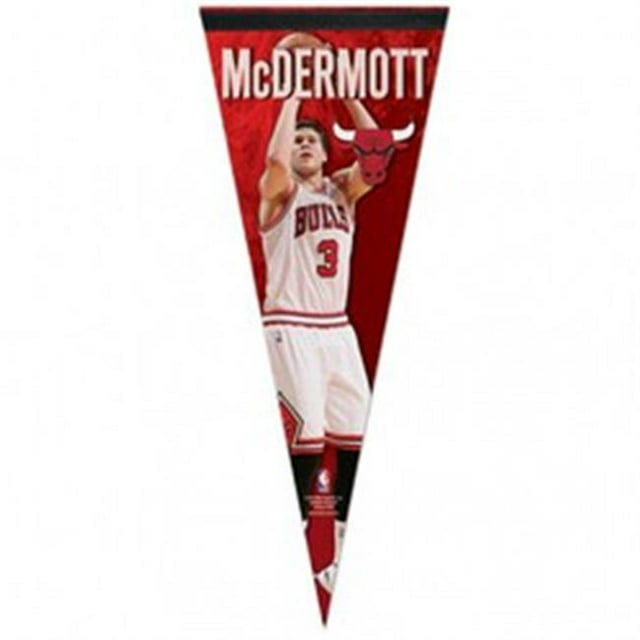 Chicago Bulls Pennant 12x30 Premium Style Doug McDermott Design