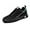 Black, variant on Men's Elevator Shoes Invisible Height Increasing Shoes Hidden Wedge Heel Mesh Upper Casual Shoes 2.4 Inches Taller Comfortable Walking Shoes for Heel