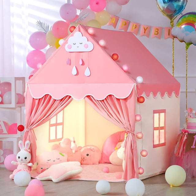 Play Tent SISTICKER Kids Fairy Princess Castle para niñas