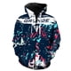 thumbnail image 1 of Sudadera con capucha y cremallera para hombre, niño y niña, sudadera con estampado completo, imagen inteligente con IA en 3D, estilo hip hop, para uso urbano., 1 of 6