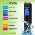 thumbnail image 6 of CEORPER Portable Digital Water Tester For Aquariums Hydroponics TDS Temperature Salinity, 6 of 9