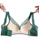 thumbnail image 4 of Gibobby Brasieres para mujer Lencería sexy de encaje para mujer Sujetador con aros Sujetador floral de encaje Sin forro Sujetador de total de talla grande(Verde,38/85C), 4 of 4
