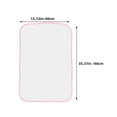 thumbnail image 2 of WHAMVOX Ironing Mesh Pressing Pad 3Pcs Pink 11.8X5.9X0.04in Heat Insulation, 2 of 8