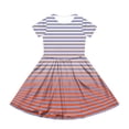 thumbnail image 3 of CCRFTGI Short Sleeve Dresses for Child Girls 7-8 Basic 2026 Summer A Line Skater Dress Cute Striped Dresses Holiday Girls Fashion Watermelon Red 7-8 Years, 3 of 5