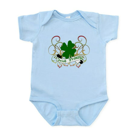 

CafePress - Irish Princess Shamrock Baby Onesie - Baby Light Bodysuit Size Newborn - 24 Months