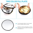 thumbnail image 5 of SKISUNO 1 Set Flash Diffuser Reflector White Reflective Coating Brightness Enhancement, 5 of 5