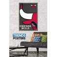 thumbnail image 4 of NBA Chicago Bulls - Logo 14 Wall Poster, 22.375" x 34", Framed, 4 of 5