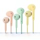 thumbnail image 5 of Auriculares estéreo con cable y micrófono en color para estudiantes, deportivos, 5 of 6