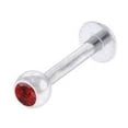 thumbnail image 6 of BodyJewelryOnline Labret Monroe Surgical Steel Lip Jewelry with CZ Gem 6 Colors Available Men Women, 6 of 6