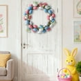 thumbnail image 5 of Easter Egg Wreath for Front Door,Spring Door Wreath Farmhouse Easter Wreath,Artificial Egg Wreath Easter Decorations Door Wreath Spring Wreath with Pastel Eggs and Mixed Twigs for Easter Decorations, 5 of 9