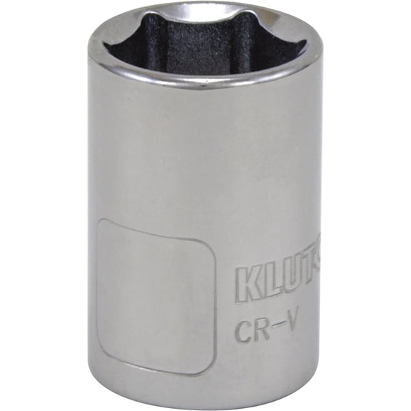 Klutch Socket, SAE, 1 1/4in., 1/2in.-Drive, 6-Pt.