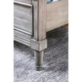 thumbnail image 6 of Bowery Hill 2pc Gray Solid Wood Bedroom Set- Cal King + 1 Nightstand, 6 of 9