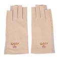 thumbnail image 2 of Guantes UV para Lámpara de Unas de Gel, Guantes UV para Lámpara de Unas, Guantes de Manicura, Protección UV, Eláshicos, Traspirables, De Fibra Sin Dedos, Guantes, 2 of 7