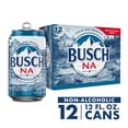 thumbnail image 2 of Busch Non Alcoholic Lager American Non-Alcohol Beer 12 pack 12 fl oz Aluminum Cans 0.5% ABV, 2 of 9