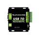 thumbnail image 1 of Convertidor aislado industrial Waveshare USB a RS232 / RS485 / TTL con circuitos de protección integrados FT232RL originales y carcasa de aleación de aluminio para equipos de control industrial, 1 of 1