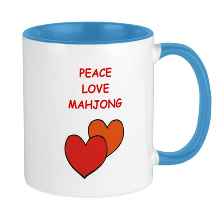 

CafePress - Mahjong Mugs - Ceramic Coffee Tea Novelty Mug Cup 11 oz
