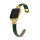 thumbnail image 1 of Correa de cuero compatible con correa Apple Watch 41 mm 45 mm 49 mm, correa delgada de cuero genuino con cierre de metal en forma de D para correas iWatch Serie 8, 1 of 5
