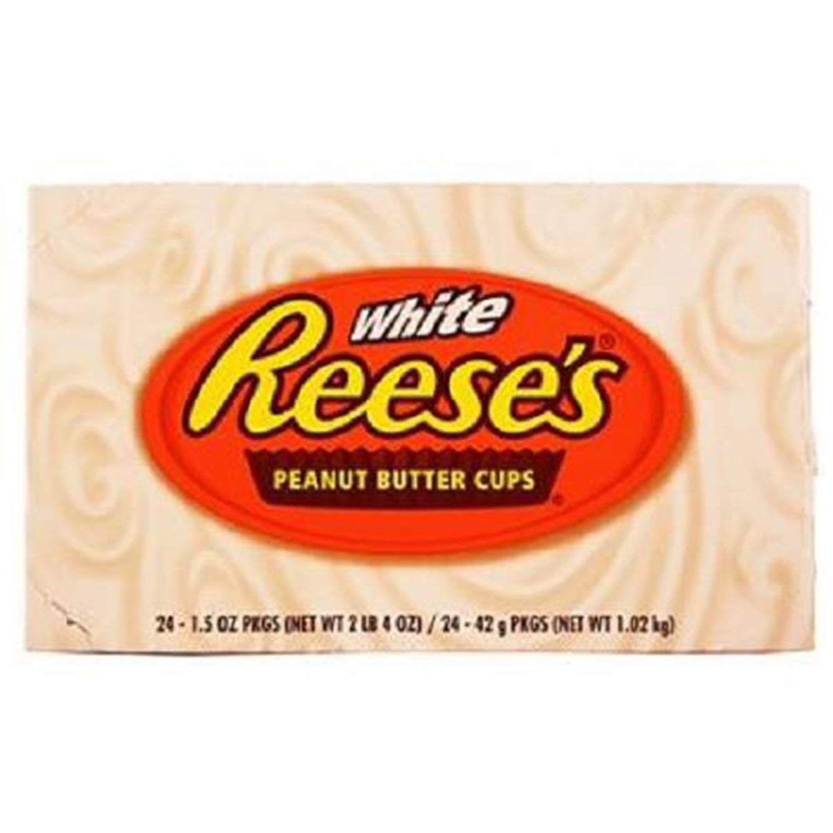 Product Of Reeses, White Peanut Butter Cups, Count 24 (1.5 oz) Chocolate Candy / Grab