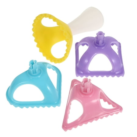 

4Pcs Dough Press Gyoza Empanada Dumpling Calzone Turnover Set Kitchen Accessory