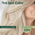 thumbnail image 4 of Tinte para el cabello Herbatint 10N Platinum Blonde 170 ml, sin amoniaco, vegano, 4 of 8