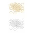 thumbnail image 1 of 200 piezas de anillos de para el cabello, para mujer, pinzas para el cabello, en para el cabello, 1 of 9