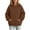 485#Coffee, variant on Sweatshirts for Women Crewneck Long Sleeve Solid Color Soft Pullover Fall Clothes