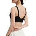thumbnail image 5 of Gytharion Women's Soild Color Lace Wireless Bras Push-up Breathable Underwear Bras Lightly Comfortable Bras,34A/B-40A/B, 5 of 6