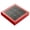 Red/9 Compartments/10 Count, variant on Sweet Vision Square Red Paper Candy / Chocolate Boxes - 9 Compartments - 7 1/4" x 7 1/4" x 1 1/2" - 10 count box