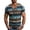 1-Blue, variant on Graphic Tees Men Vintage Striped V Neck Tee Shirt Casual Summer Short Sleeve Loose Fit T-Shirts Comfy Tops