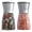 2pcsSliver-1, variant on Original Stainless Steel Salt or Pepper Grinder - Top Spice Mill with Ceramic Blades, Brushed Stainless Steel and Adjustable Coarseness By Pepper Grinder (Single Package)