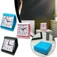 thumbnail image 3 of PVC Box-shaped Alarm Clock with Large Display, Black & White, Battery Operated (Size 5 Not Included), Desktop or Travel Use, 3 of 8