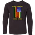 thumbnail image 3 of Inktastic My Great Grandpa is a Vietnam Veteran Long Sleeve Youth T-Shirt, 3 of 5