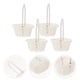 thumbnail image 5 of 4pcs canasta de flores tejida decorativa canasta de almacenamiento de regalo de estilo pastoral canasta, 5 of 5