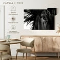 thumbnail image 5 of Elephant Stock Horse Up Close Wall Art - Horizontal Canvas Wall Art - Living Room Wall Decor - Photography Animal Canvas - Black And White Decor - 12" x 8", 5 of 8