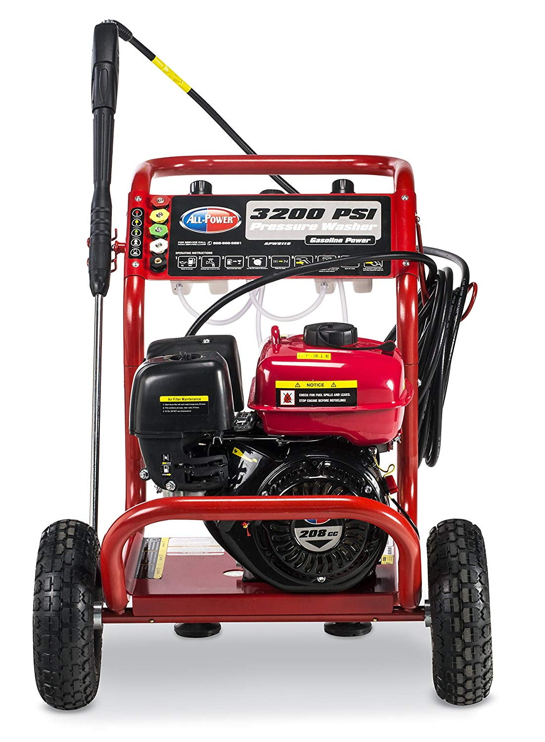 All Power 3200 PSI 2.6 GPM Gas Pressure 