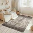 thumbnail image 4 of Aurora Modern Transitional Boho Vintage Area Rug Indoor for Living Room Color Grey Beige Cream Design 9916, 4 of 5