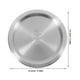thumbnail image 2 of Tapa de olla de acero inoxidable Tapa de sartén universal de metal Tapa de sartén de repuesto de 14 cm para olla de cocina Sartenes de hierro fundido Tazones Platos Utensilios de cocina, 2 of 5