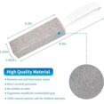4TH Pumice Stone for Toilet Bowl Cleaning,Scouring Stick with Handle