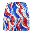 thumbnail image 3 of Haivin Women's Mid-Rise Athletic Skort, Comfortable Sporty Culottes Shorts, for Casual Wear, Gym and Daily Activities, 3 of 5