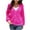 Hot Pink, variant on Knit Sweater Cardigan for Women with Button Long Sleeve V Neck Casual Spring Fall Coat Outerwear Jacket Blouses (S, Beige)