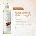 Aquableu Organic Care Sweet Almond Moisturizing Essential Oil Fast
