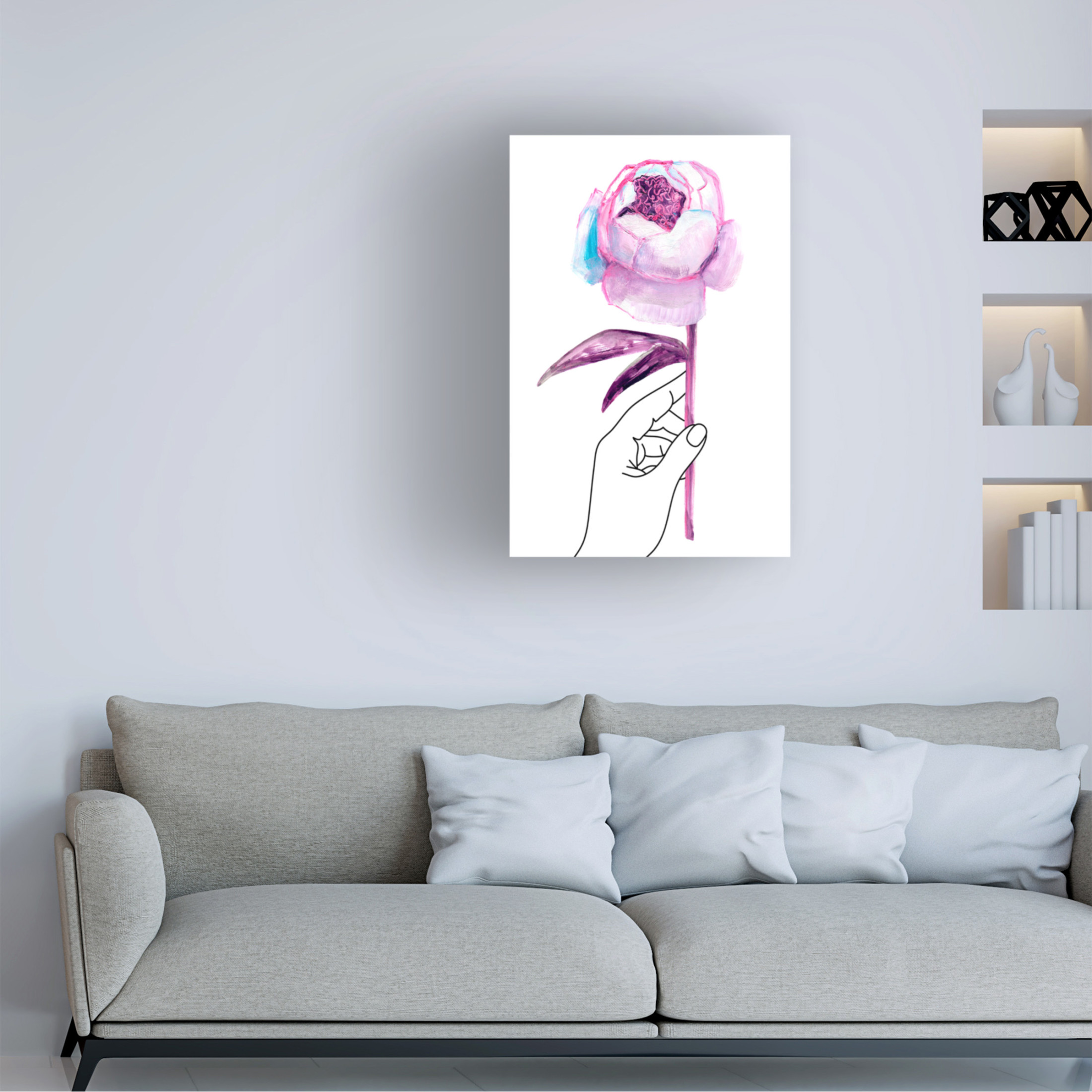 Trademark Fine Art Rosana Laiz Blursbyai Louella Canvas Wall Art